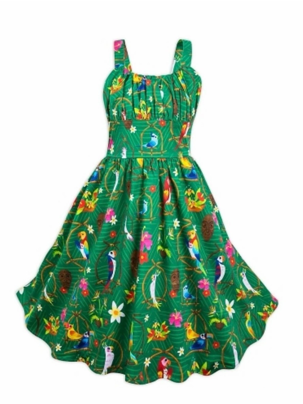 Disney Parks The Dress Shop Enchanted Tiki Room swing dress 2018 - Picture 4 of 14